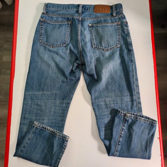 GAP Denim jeans men's size 31X30 denim blue straight vintage Sahara - Picture 3 of 15